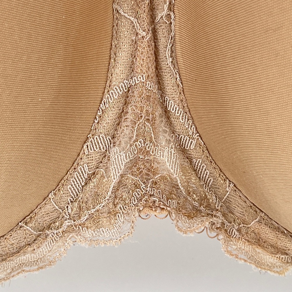 Fantasie Rebecca Lace Spacer T-Shirt Bra Sand Nude Underwire 34G UK 34I US - Picture 6 of 14